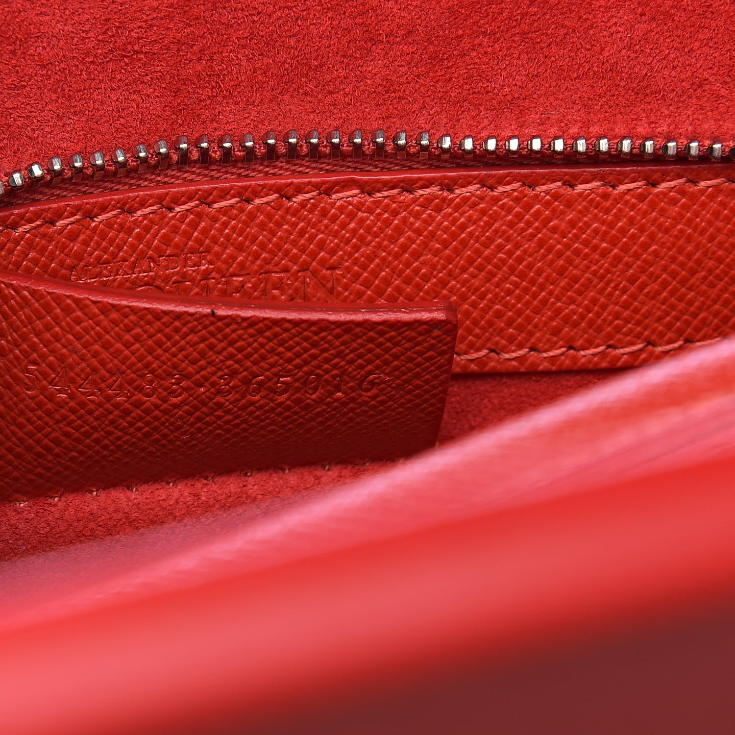 Alexander McQueen Grained Calfskin Large Heroine Red 7 of 16