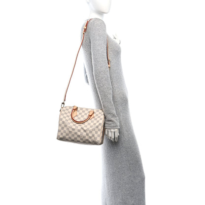Louis Vuitton Damier Azur Speedy Bandouliere 25 2 of 10