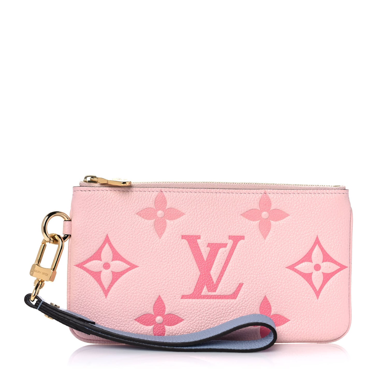 Empreinte Monogram Giant By The Pool Trio Pouch Rosebud Summer Blue Cream Saffron