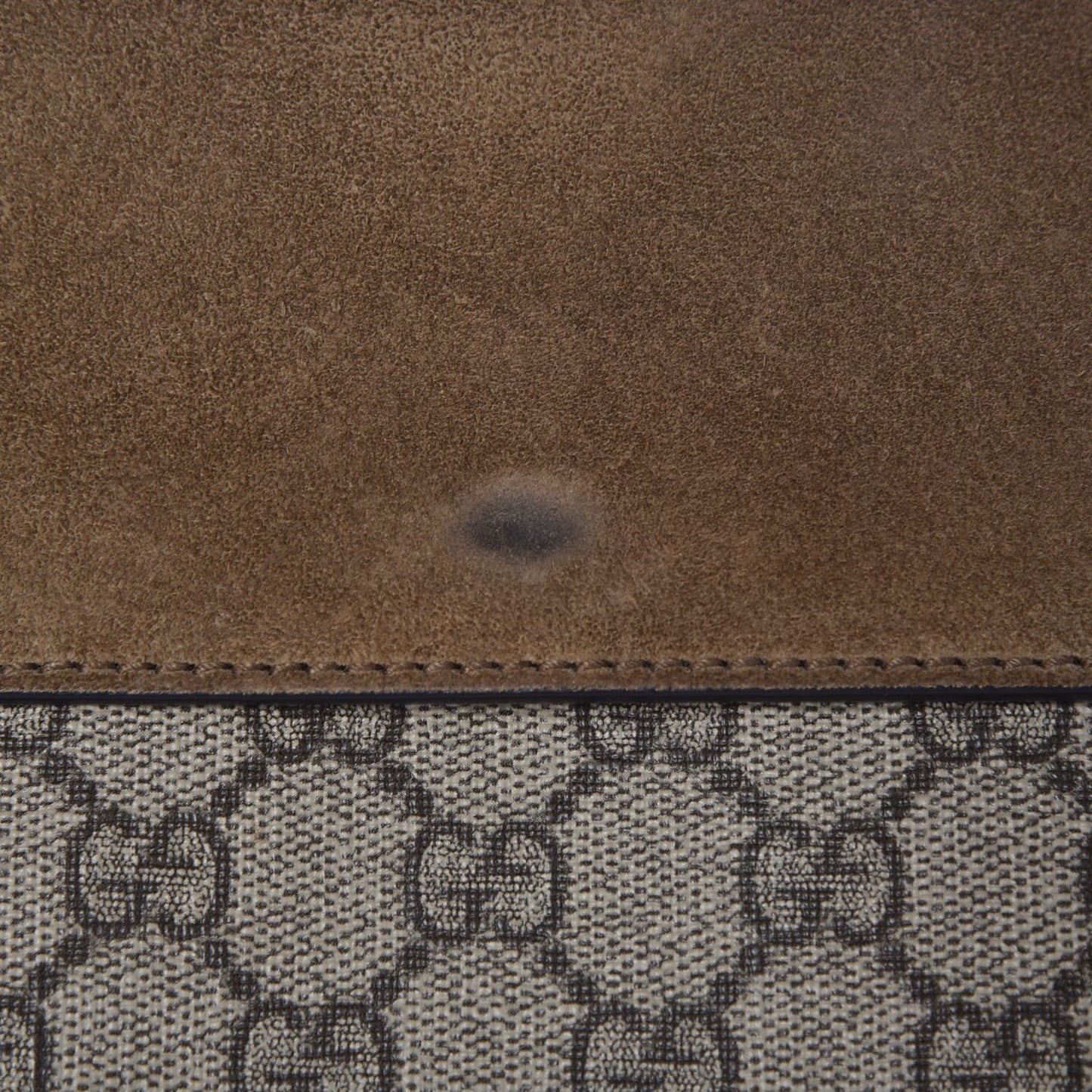 GG Supreme Monogram Small Dionysus Shoulder Bag Taupe