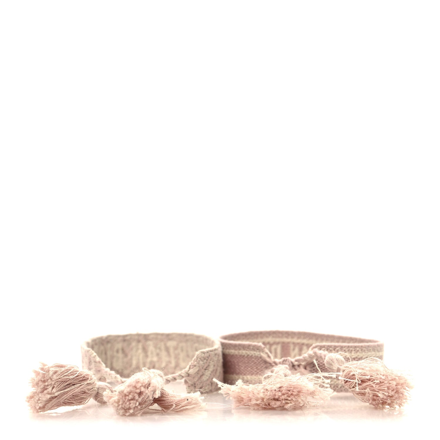 Christian Dior Woven Cotton J'Adior Friendship Bracelet Set Pink 3 of 4