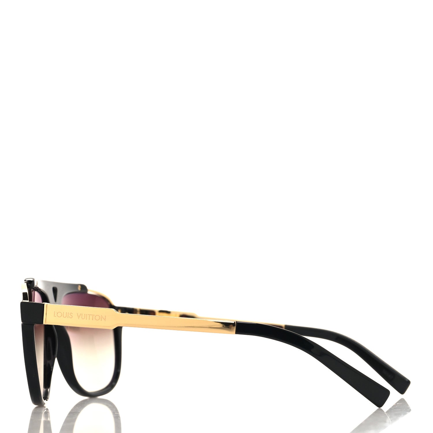 Louis Vuitton Acetate Mascot Sunglasses Z0936E Black 1500533