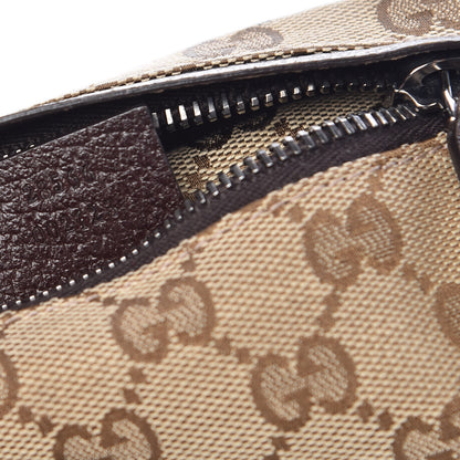 Gucci Monogram Web Belt Bag Dark Brown 7 of 11