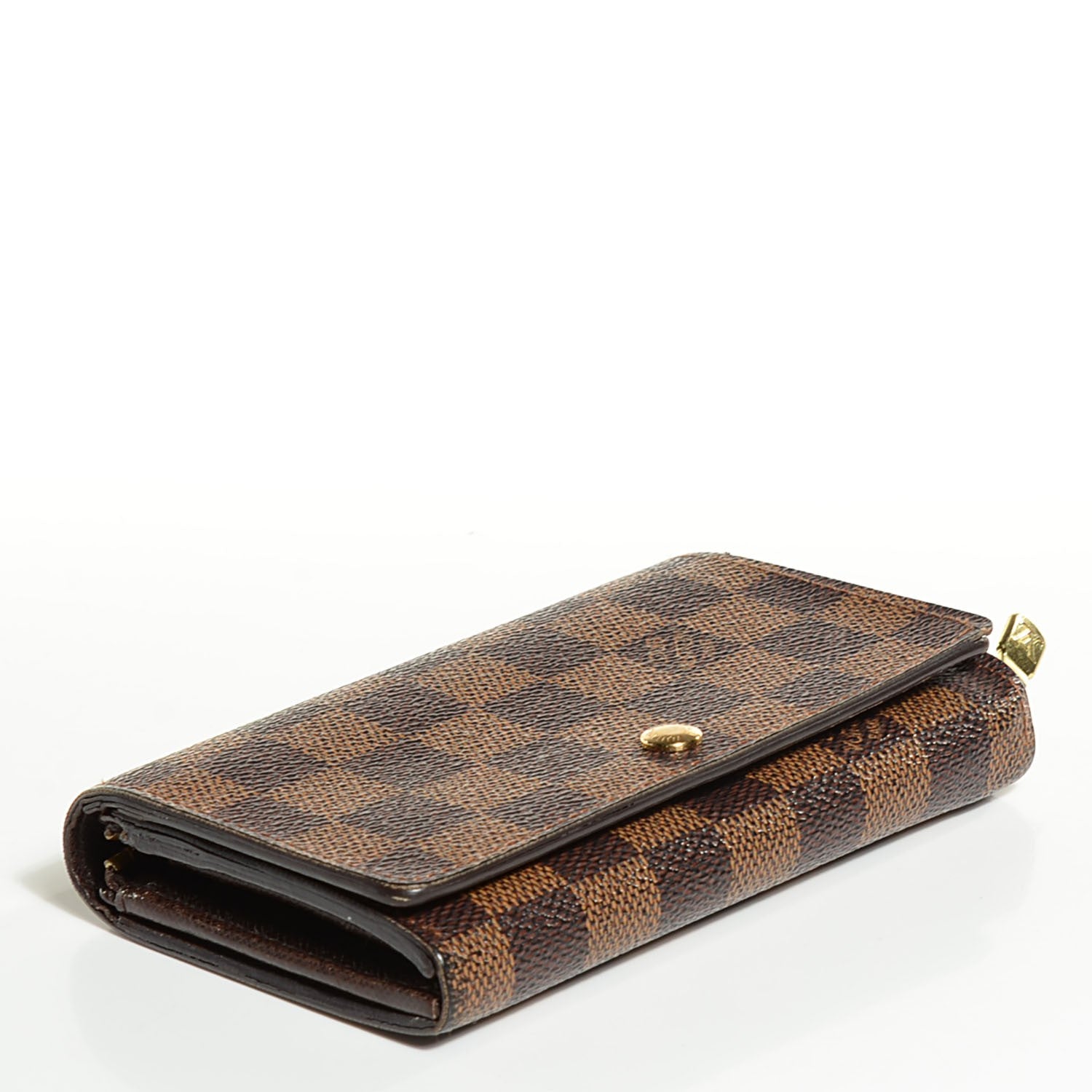 Louis Vuitton Damier Ebene Porte-Monnaie Billets Tresor Wallet 4 of 8