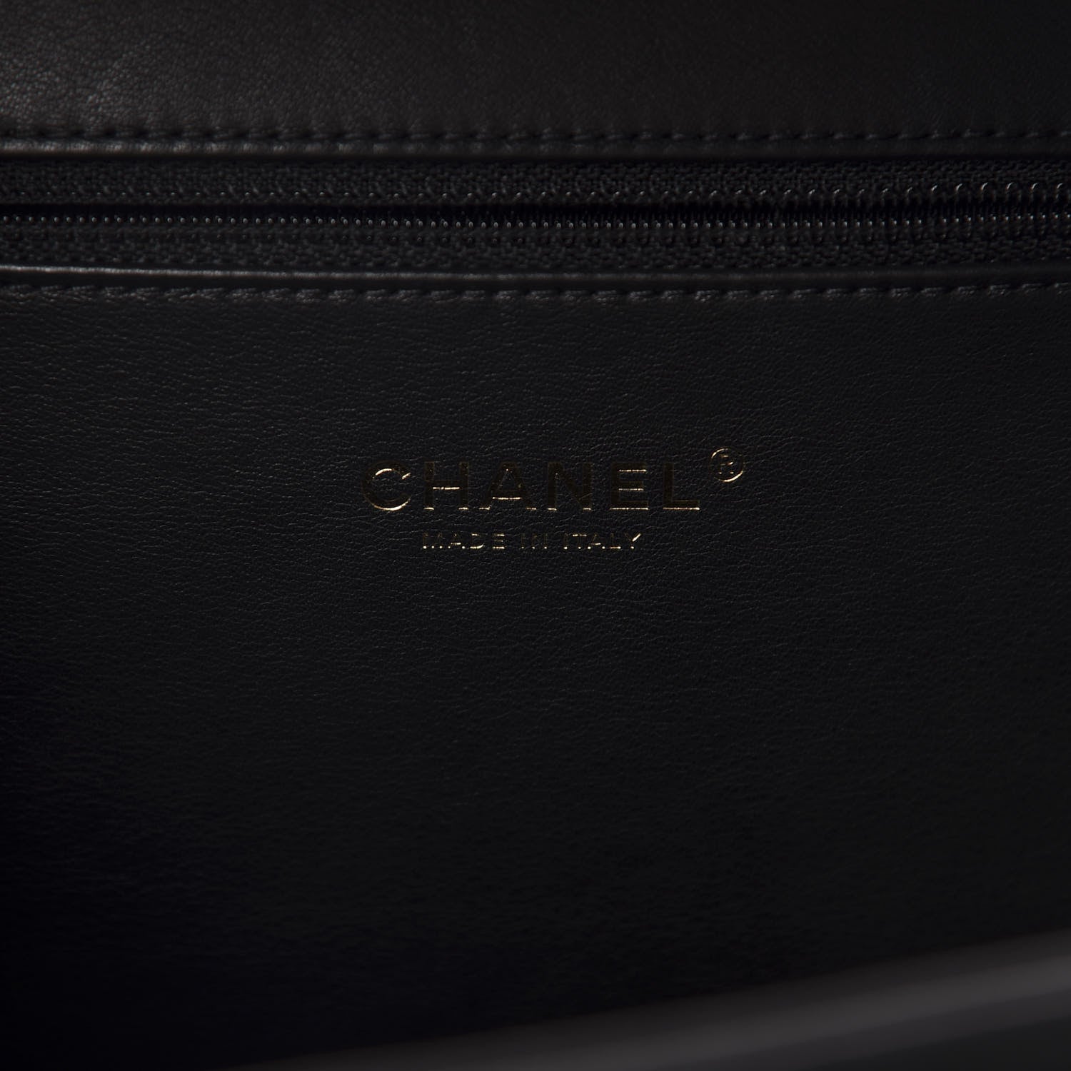 Chanel Caviar Quilted Large CC Filigree Vanity Case Black 8 of 10