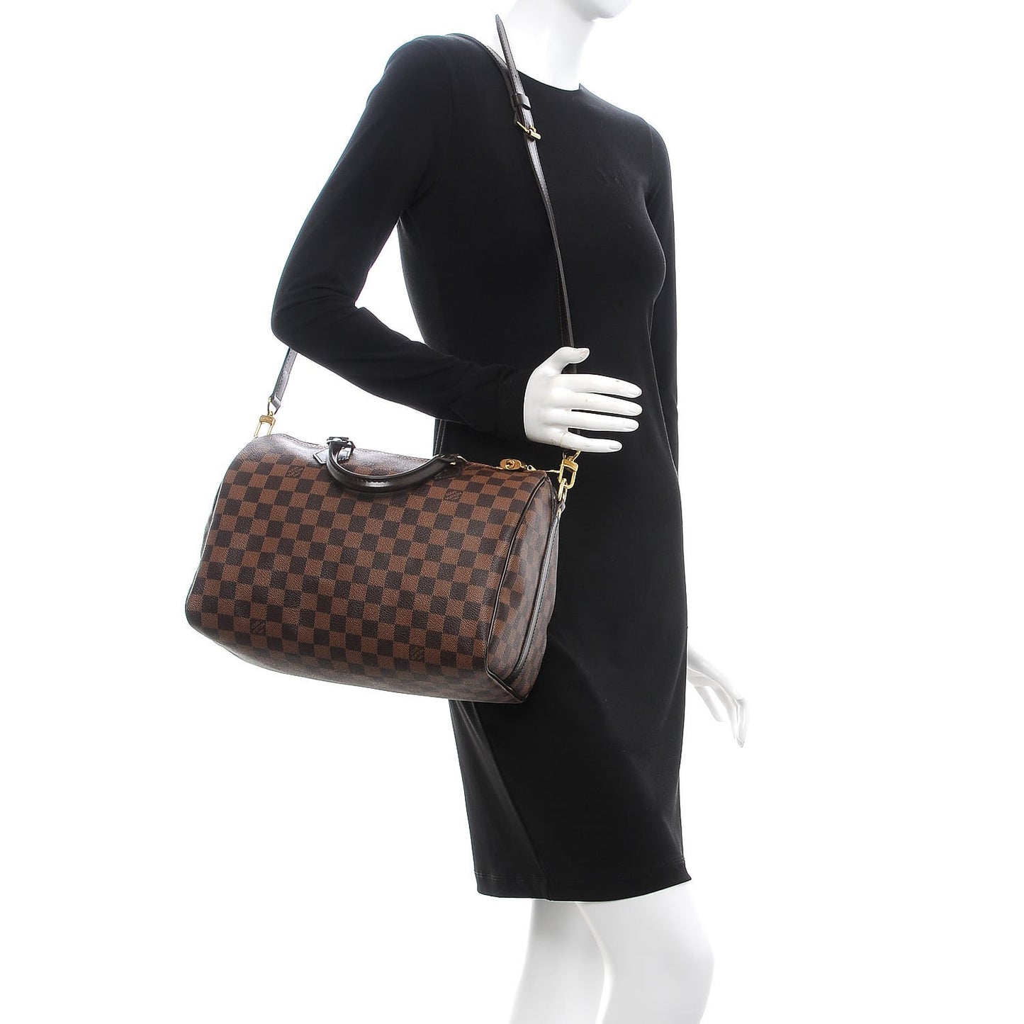 Damier Ebene Speedy Bandouliere 30