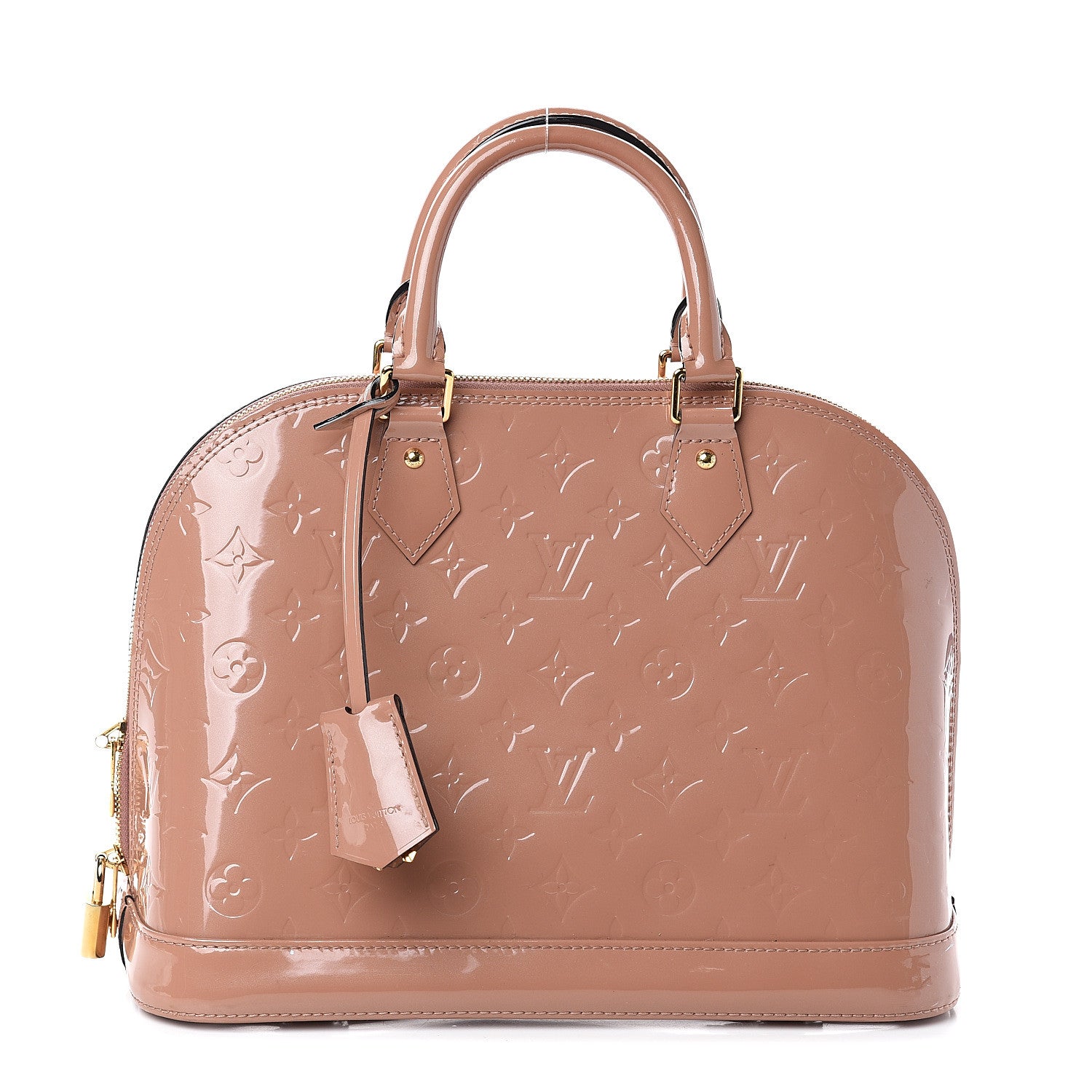 Louis Vuitton Vernis Alma PM Rose Velours 1 of 9