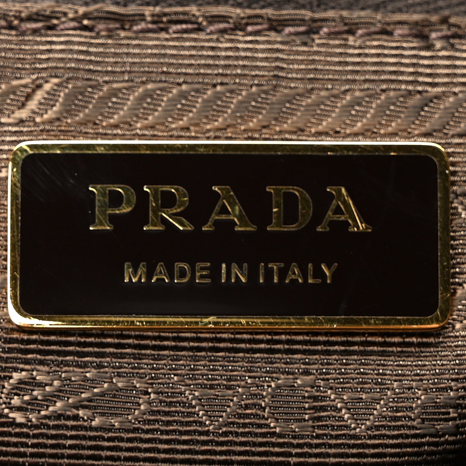 Prada Suede Large Bonnie Shoulder Bag Cocoa Brown 6 of 9