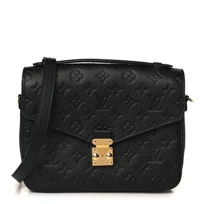Louis Vuitton Empreinte Pochette Metis Black 1 of 9
