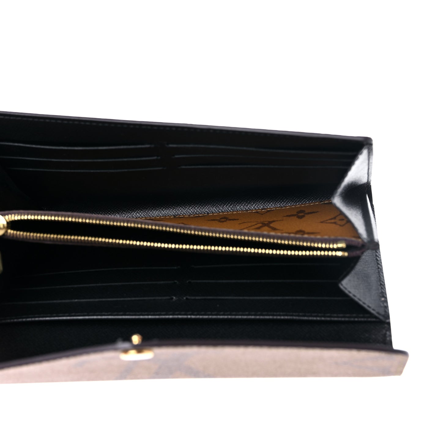Reverse Monogram Giant Sarah Wallet