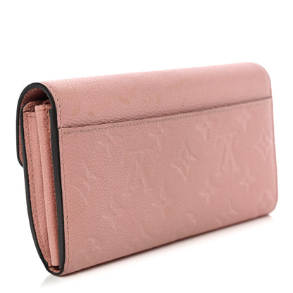 Louis Vuitton Empreinte Sarah Wallet NM Rose Ballerine 2 of 8