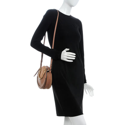 Chloe Goatskin Suede Small Pixie Bag Nougat 2 of 7