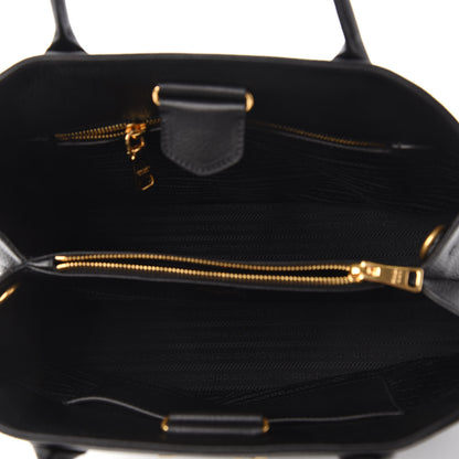 Prada Vitello Daino Tote Black 5 of 9
