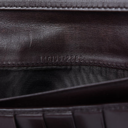 Gucci Guccissima Punch Continental Flap Wallet Brown 9 of 10