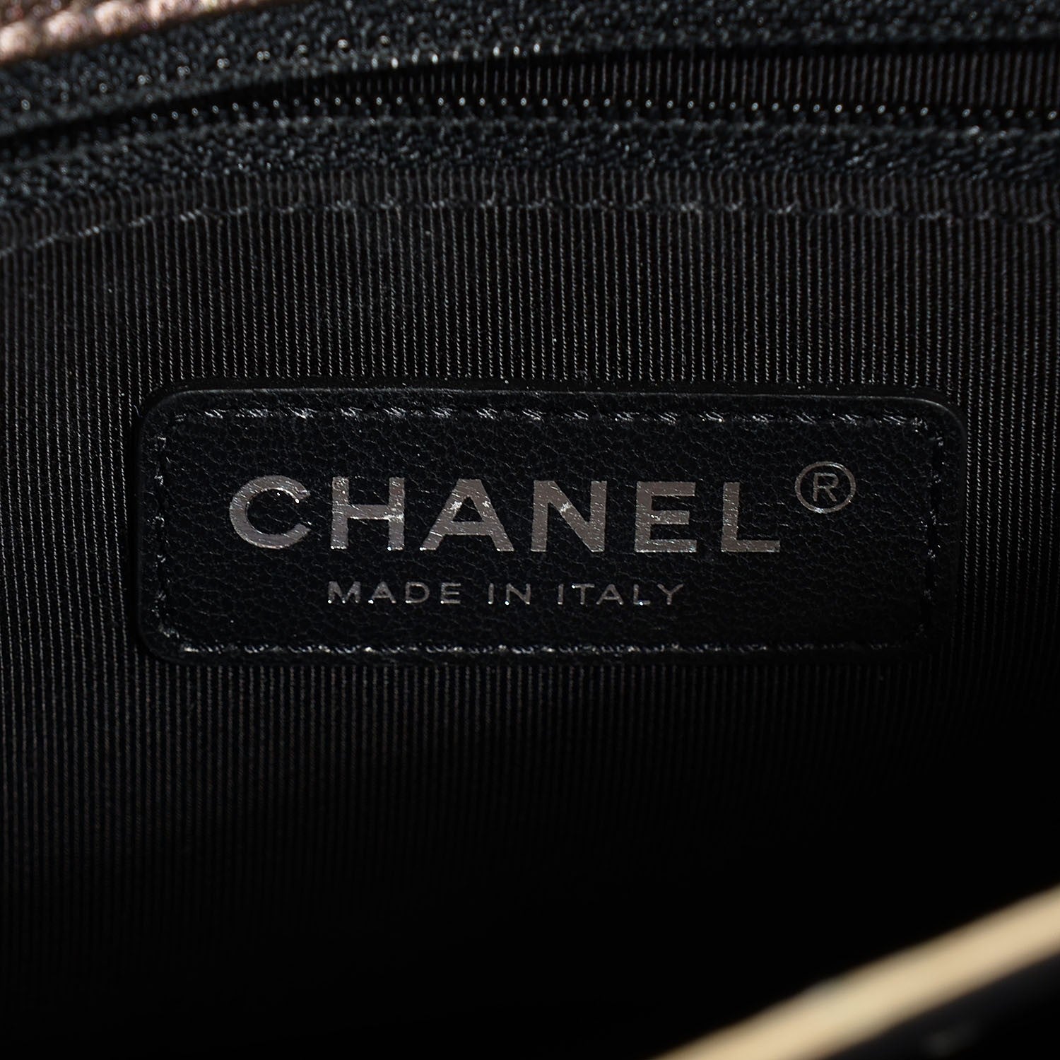 Chanel Iridescent Goatskin Quilted Large Boy Flap Bronze 6 of 8