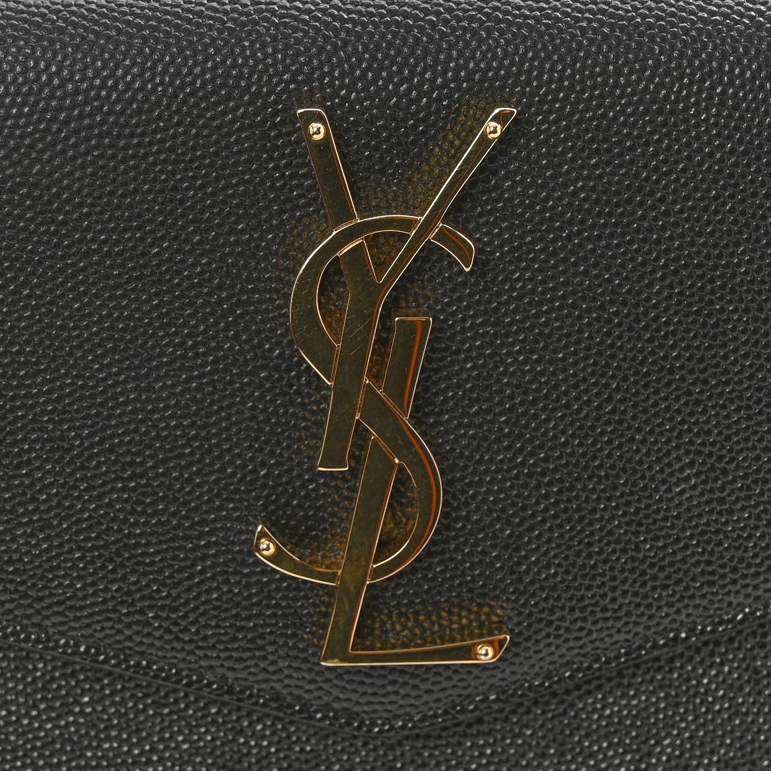 Saint Laurent Grain De Poudre Uptown Pouch Black 8 of 11