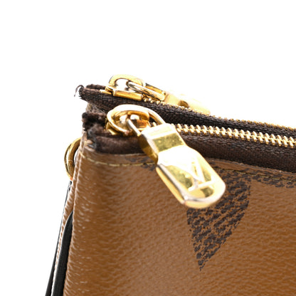 Louis Vuitton Reverse Monogram Giant Double Zip Pochette 10 of 12