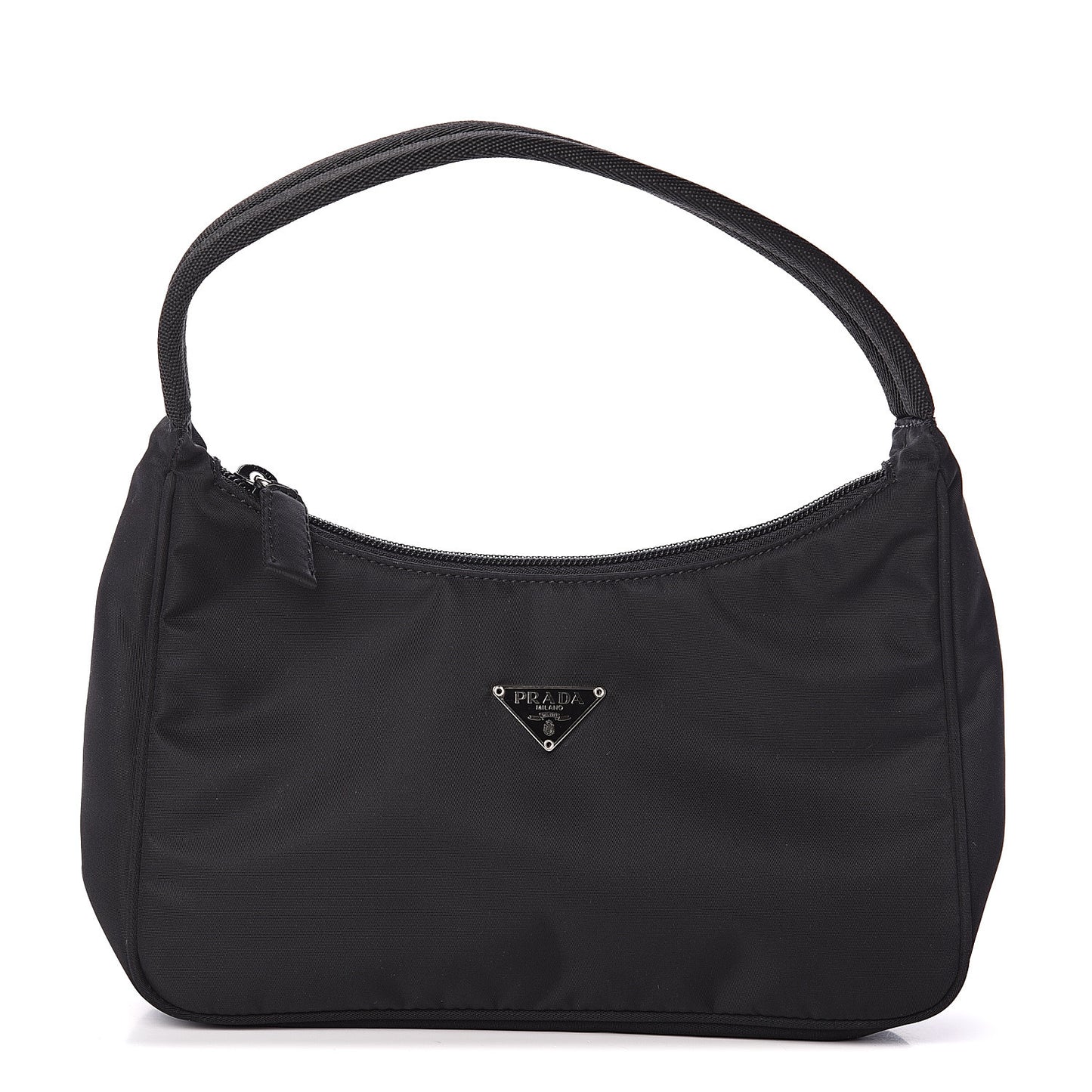 Tessuto Nylon Sport Shoulder Bag Black