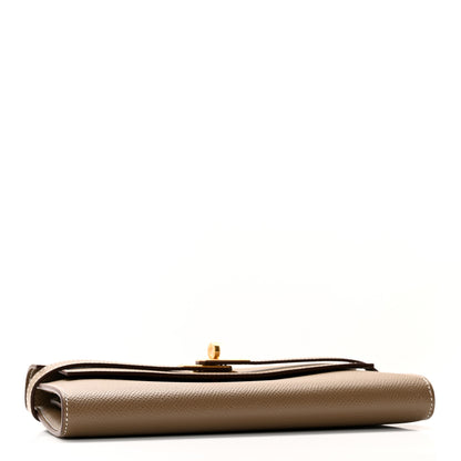 Hermes Epsom Kelly Longue Wallet Etoupe 4 of 8