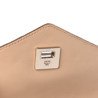 MCM Calfskin Ottomar Monogram Small Original Crossbody Bag New Beige 9 of 16