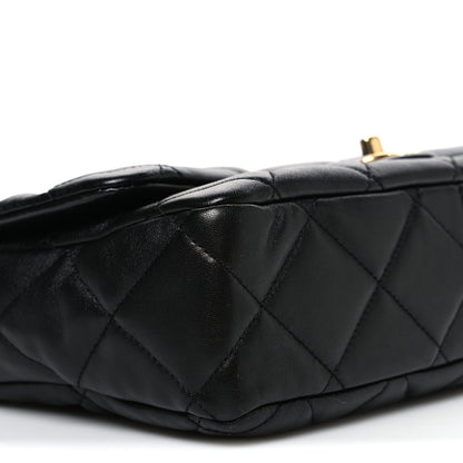 Chanel Lambskin Quilted Large CC Funky Town Flap Black 9 of 10