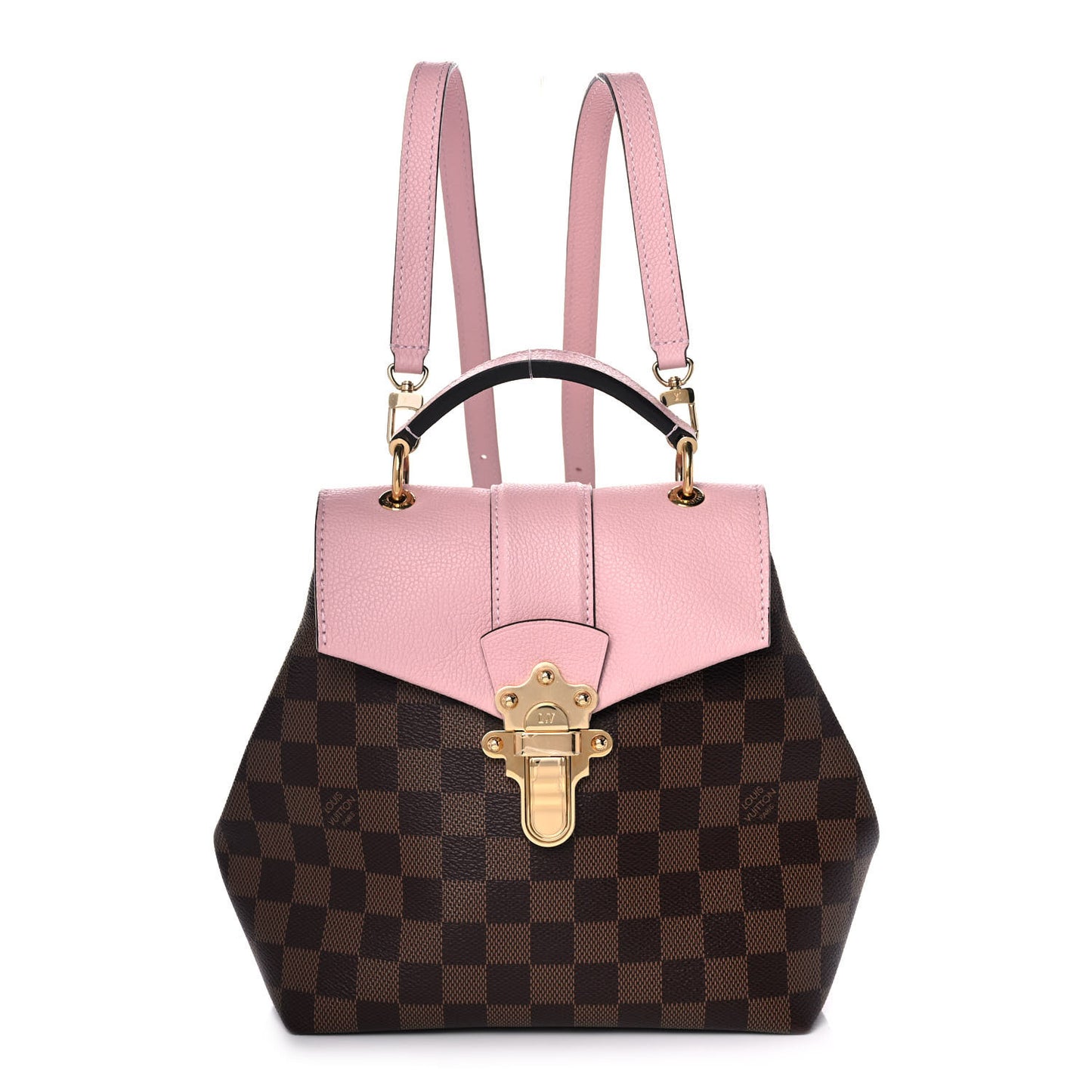 Damier Ebene Clapton Backpack Magnolia