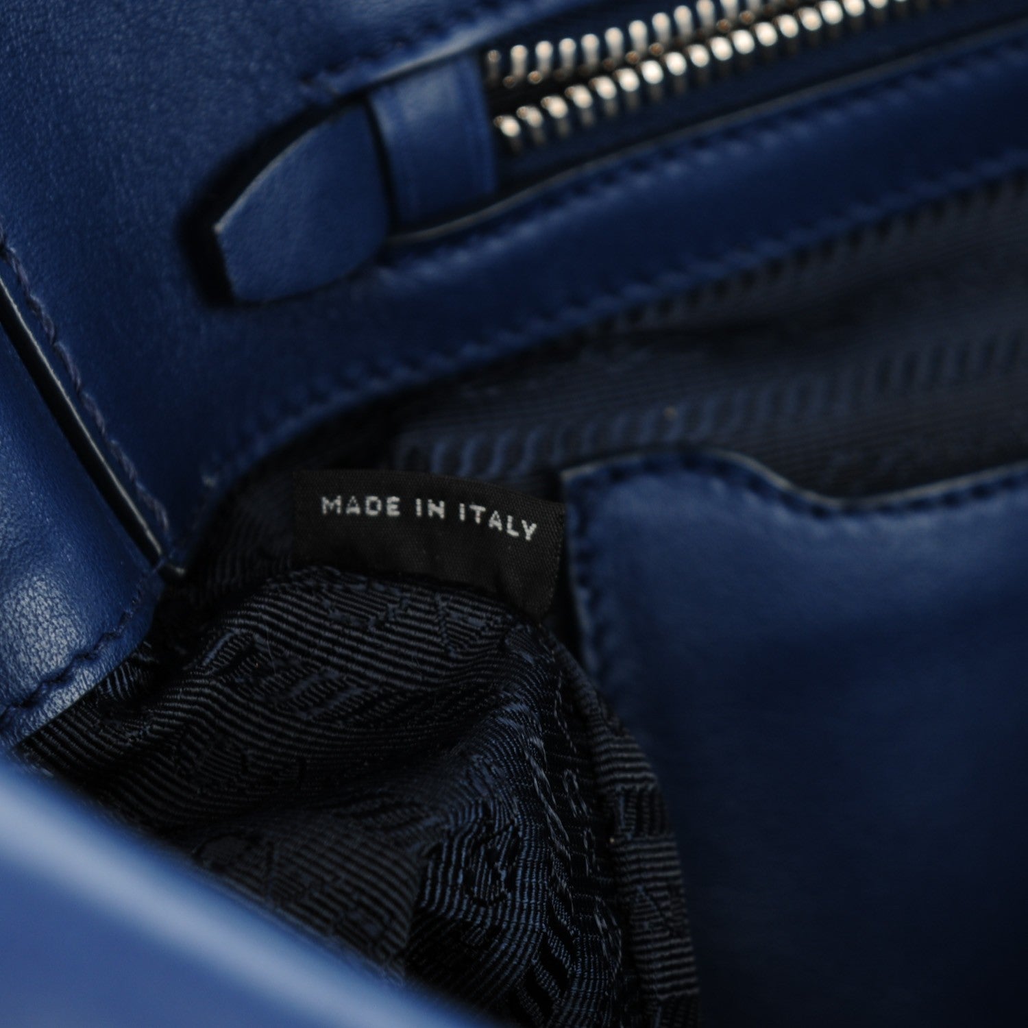 Prada City Calf Sport Tote Bleuette 6 of 9