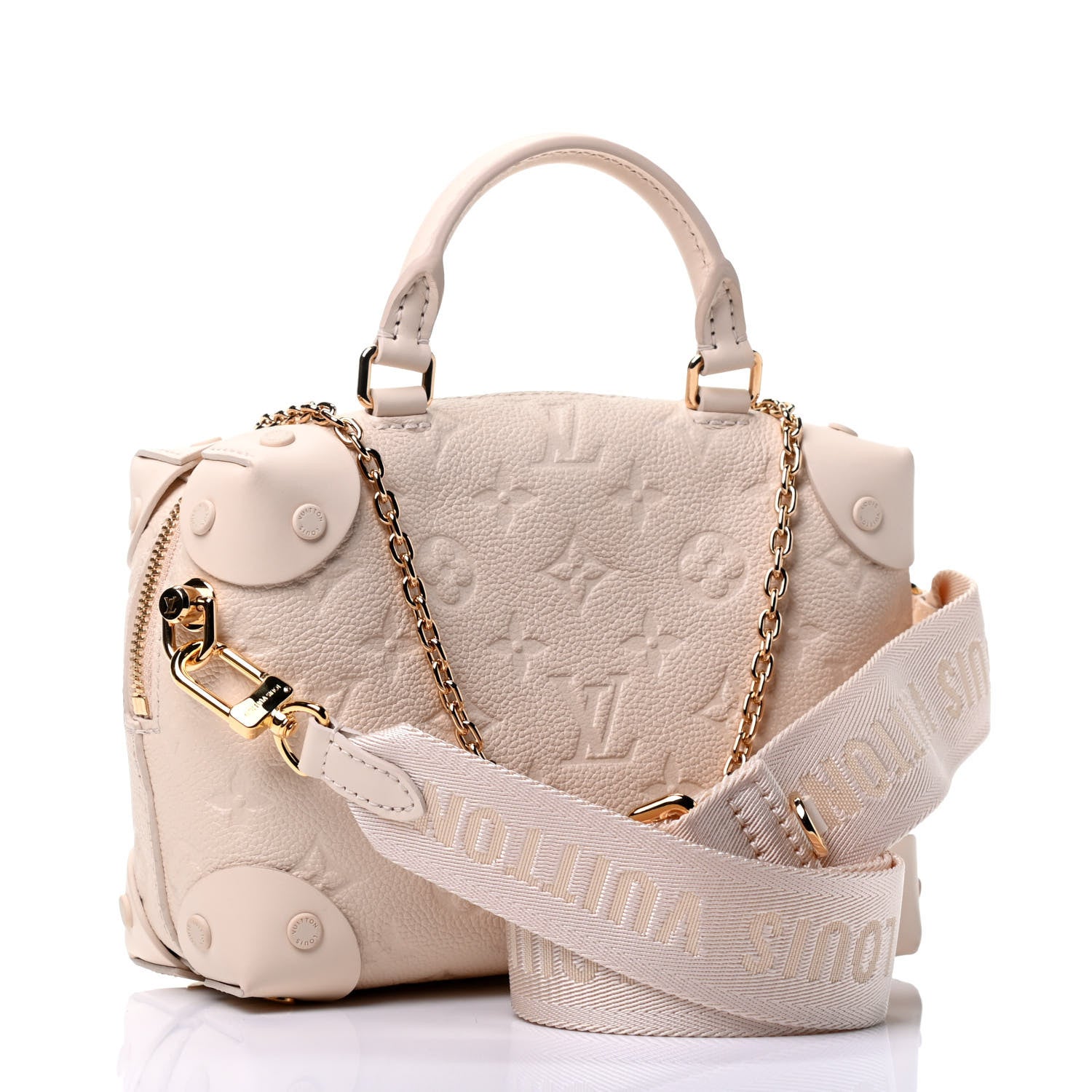 Louis Vuitton Empreinte Petite Malle Souple New Creme 2 of 4