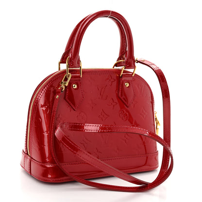 Louis Vuitton Vernis Alma BB Pomme D'Amour 3 of 9