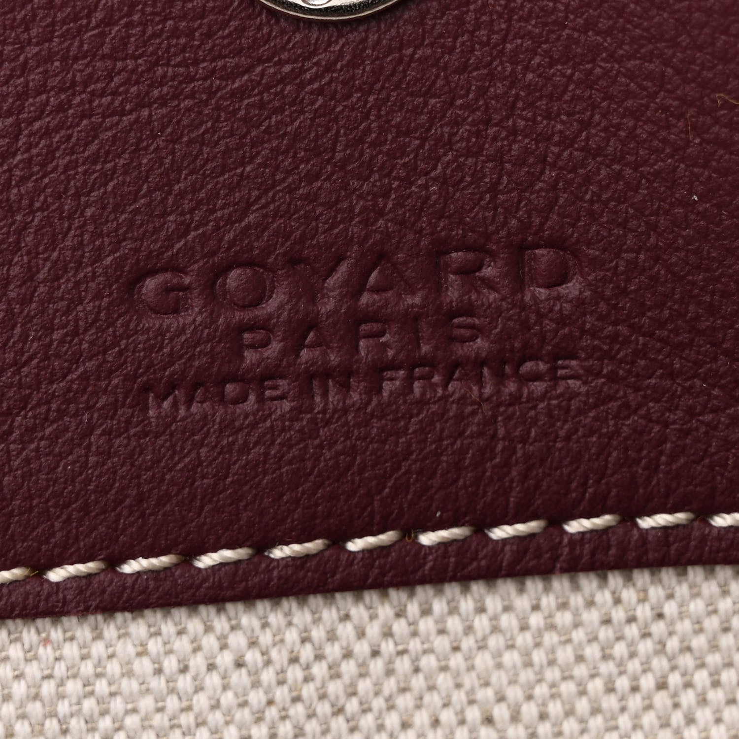 Goyard Goyardine Reversible Anjou GM Burgundy 13 of 20