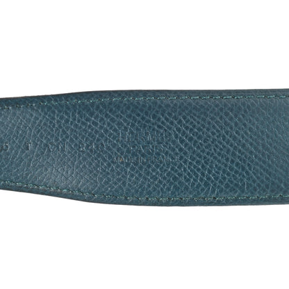 Hermes Epsom Swift 32mm Strie H Belt 95 Colvert Bleu Saphir 6 of 10