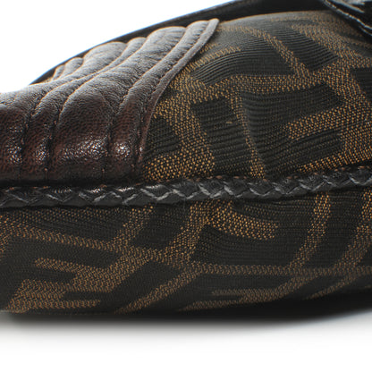 Fendi Zucca Nappa Nuvolata Vitello Tortuga Spy Pouch Bag Tobacco Moro 5 of 11