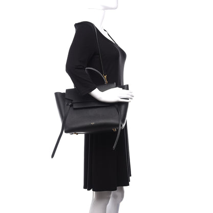 Celine Grained Calfskin Small Belt Bag Black 2 of 12