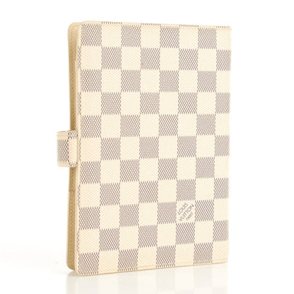 Louis Vuitton Damier Azur Medium Ring Agenda Cover 6 of 14