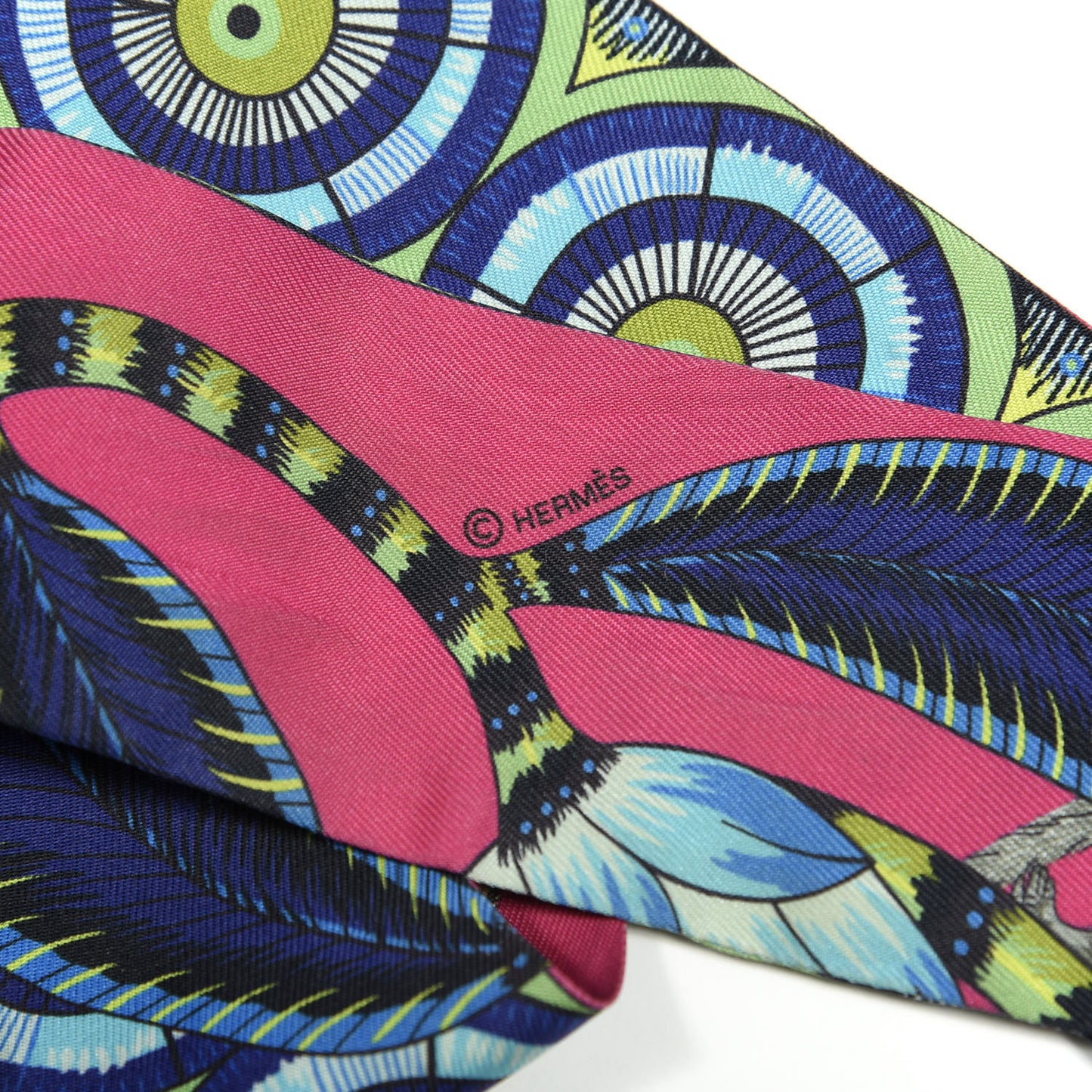 Silk The Savana Dance Twilly Rose Indien Indigo Vert
