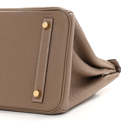 Hermes Togo Birkin 30 Etoupe 10 of 12