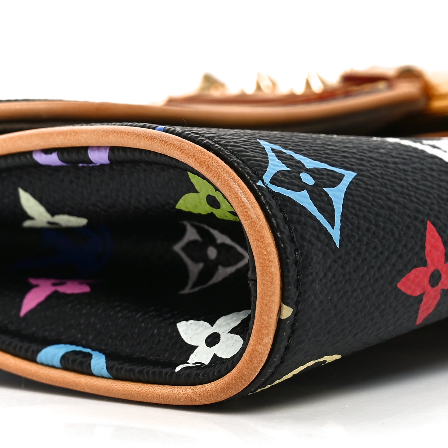 Monogram Multicolor Courtney Clutch Black