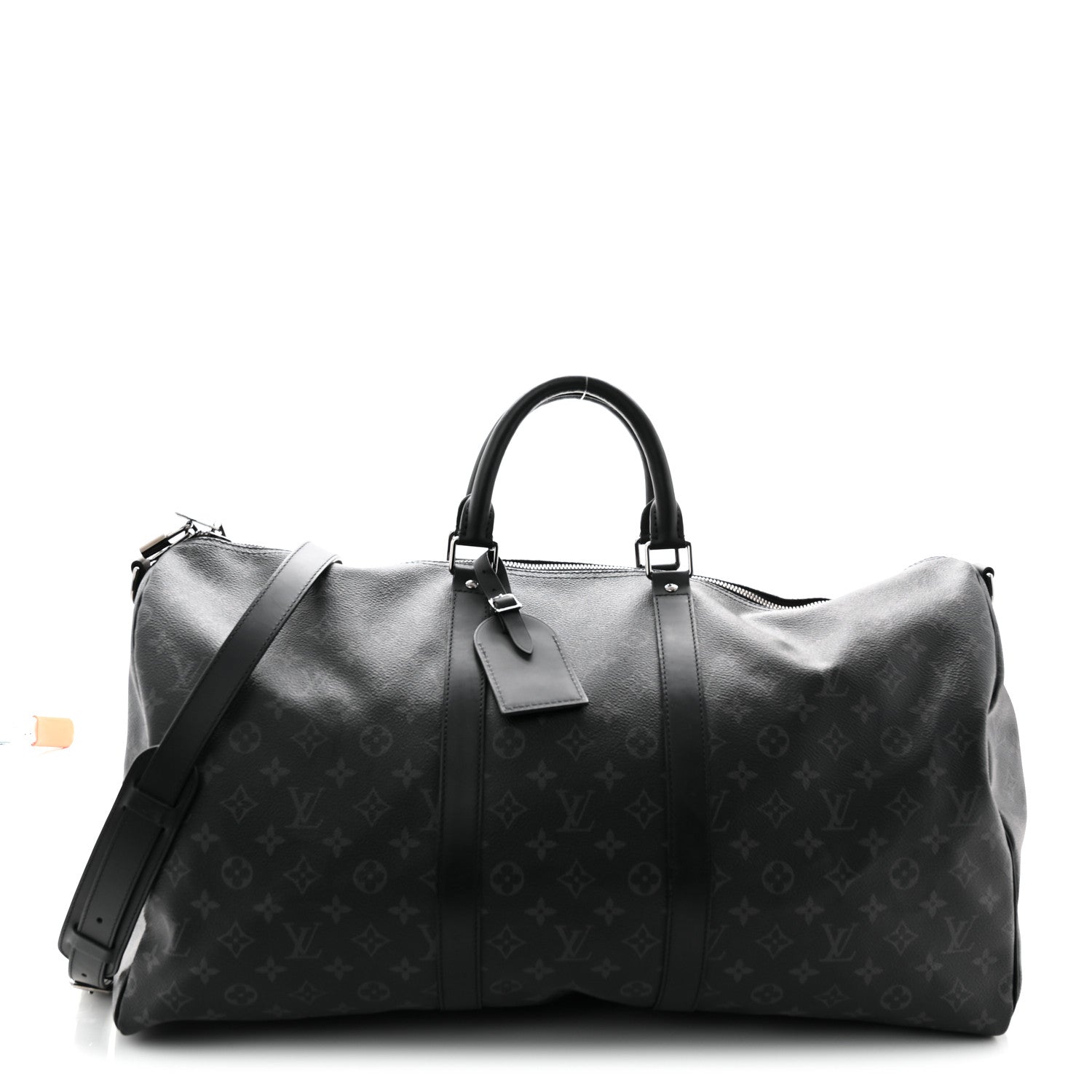 Louis Vuitton Monogram Eclipse Keepall Bandouliere 55 1 of 9
