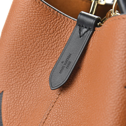 Louis Vuitton Empreinte Monogram Giant Crafty Neonoe MM Caramel Black 9 of 11
