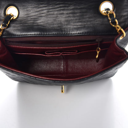 Chanel Lambskin Quilted Mini Square Flap Bag Navy 5 of 18