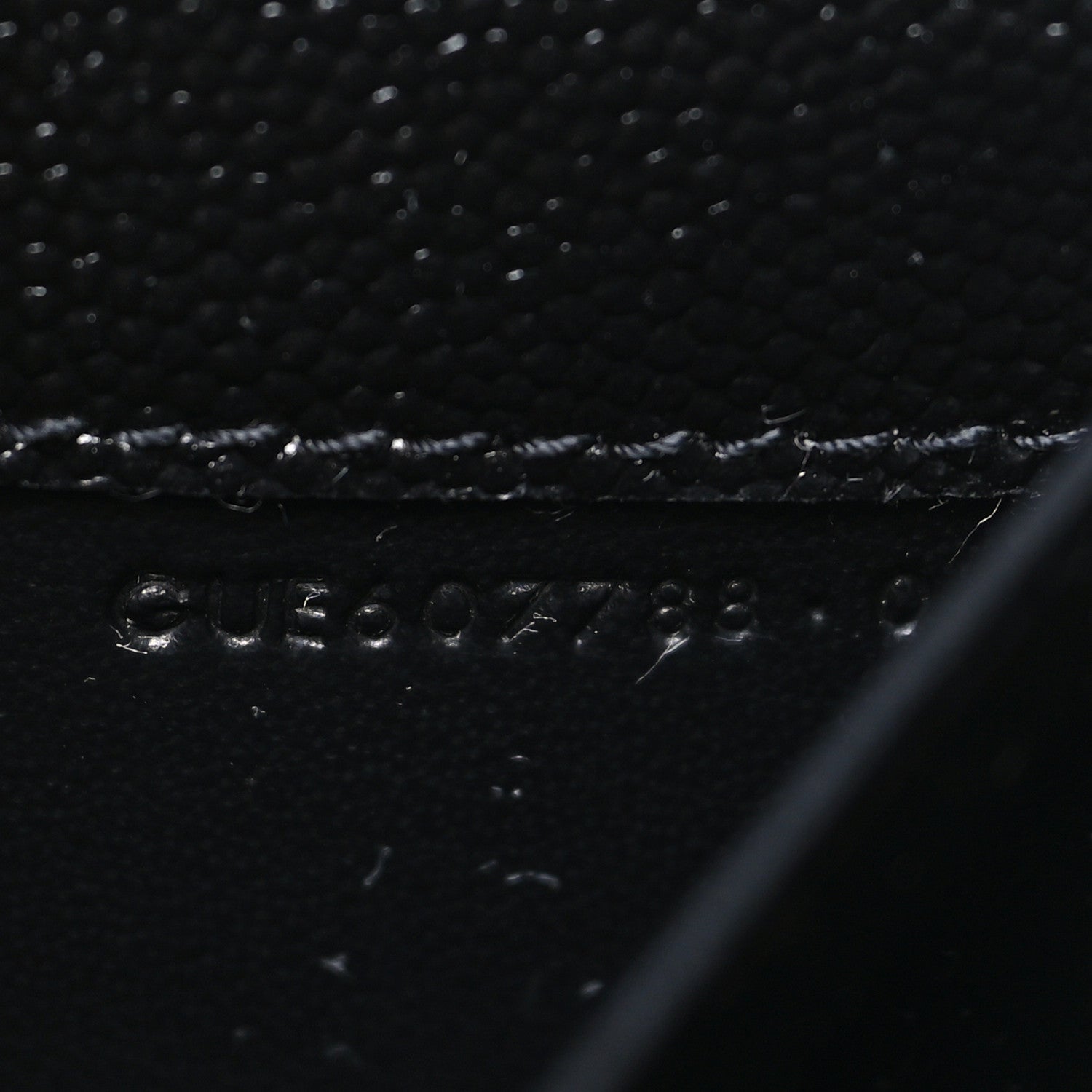 Saint Laurent Grain de Poudre Uptown Chain Wallet Black 7 of 10