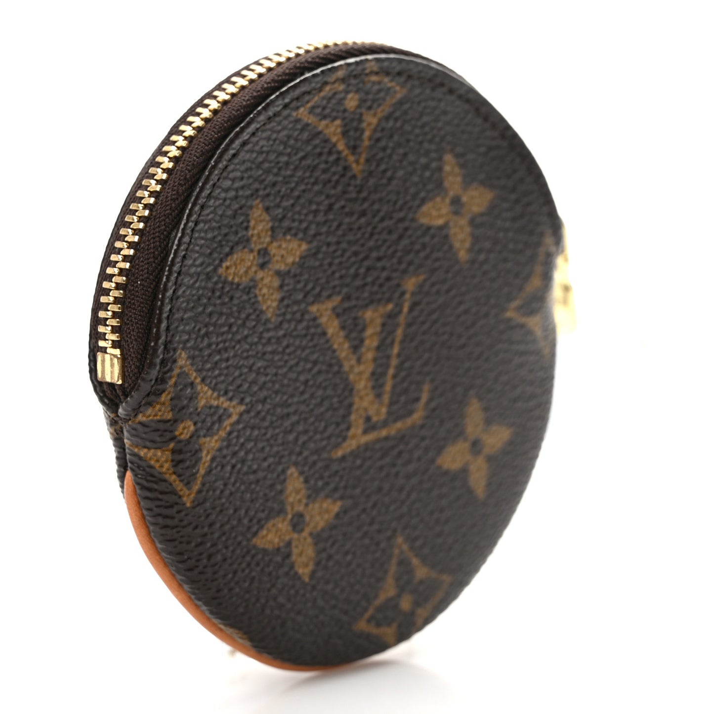 Monogram Round Coin Purse