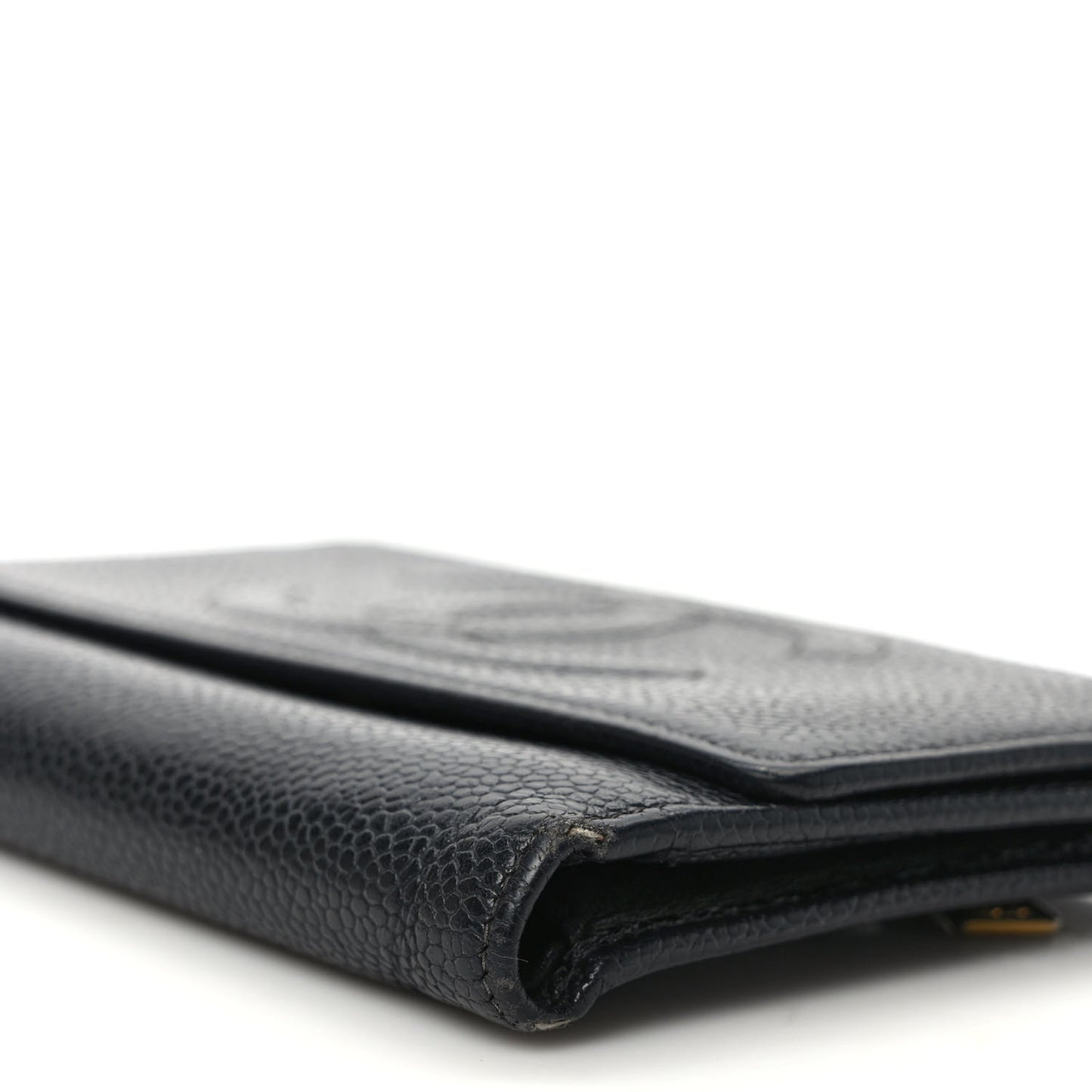 Caviar Timeless CC Flap Wallet Black