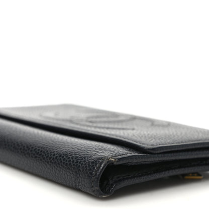 Chanel Caviar Timeless CC Flap Wallet Black 8 of 10