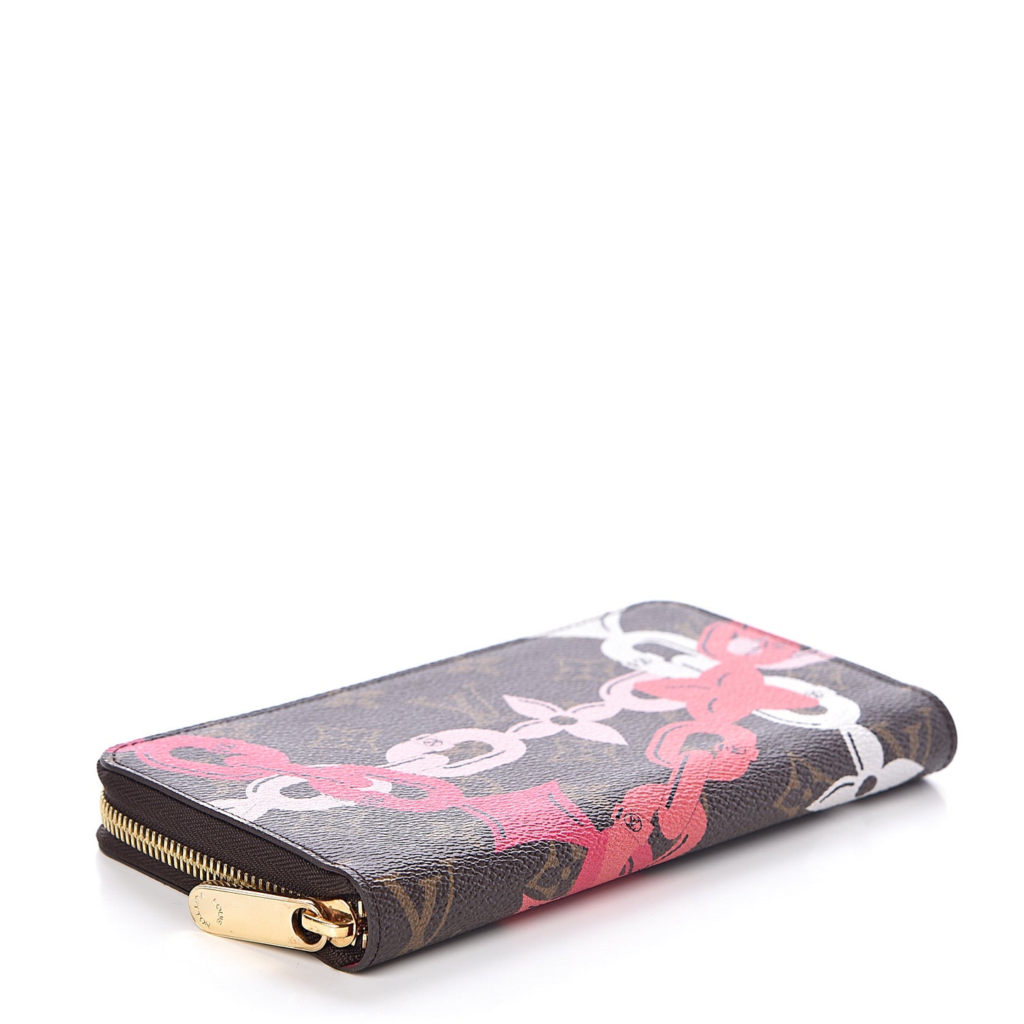 Monogram Bay Zippy Wallet Rose Ballerine Poppy