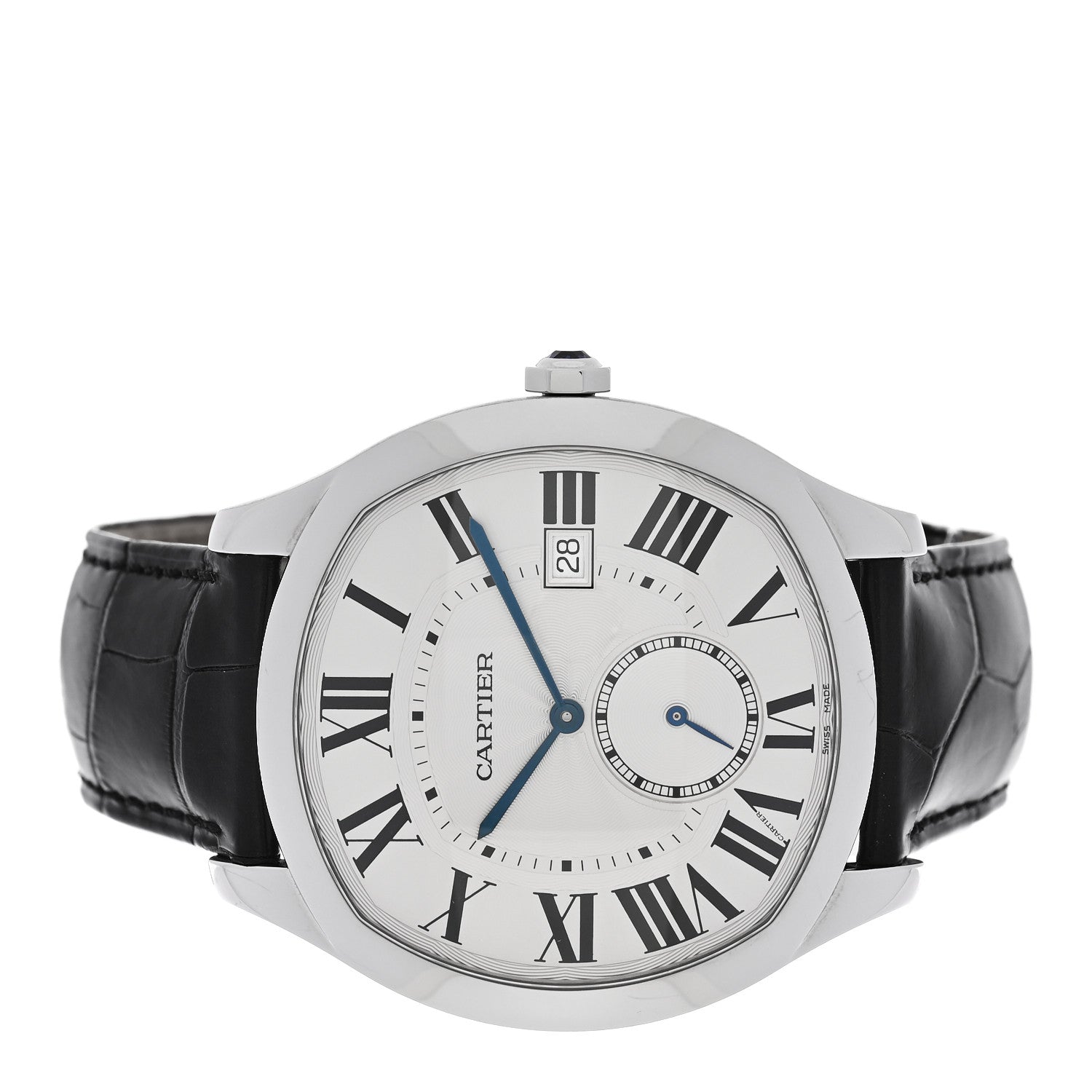 Cartier Stainless Steel Alligator 41mm Drive De Cartier Automatic Watch 2 of 5