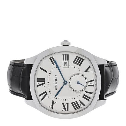 Cartier Stainless Steel Alligator 41mm Drive De Cartier Automatic Watch 2 of 5