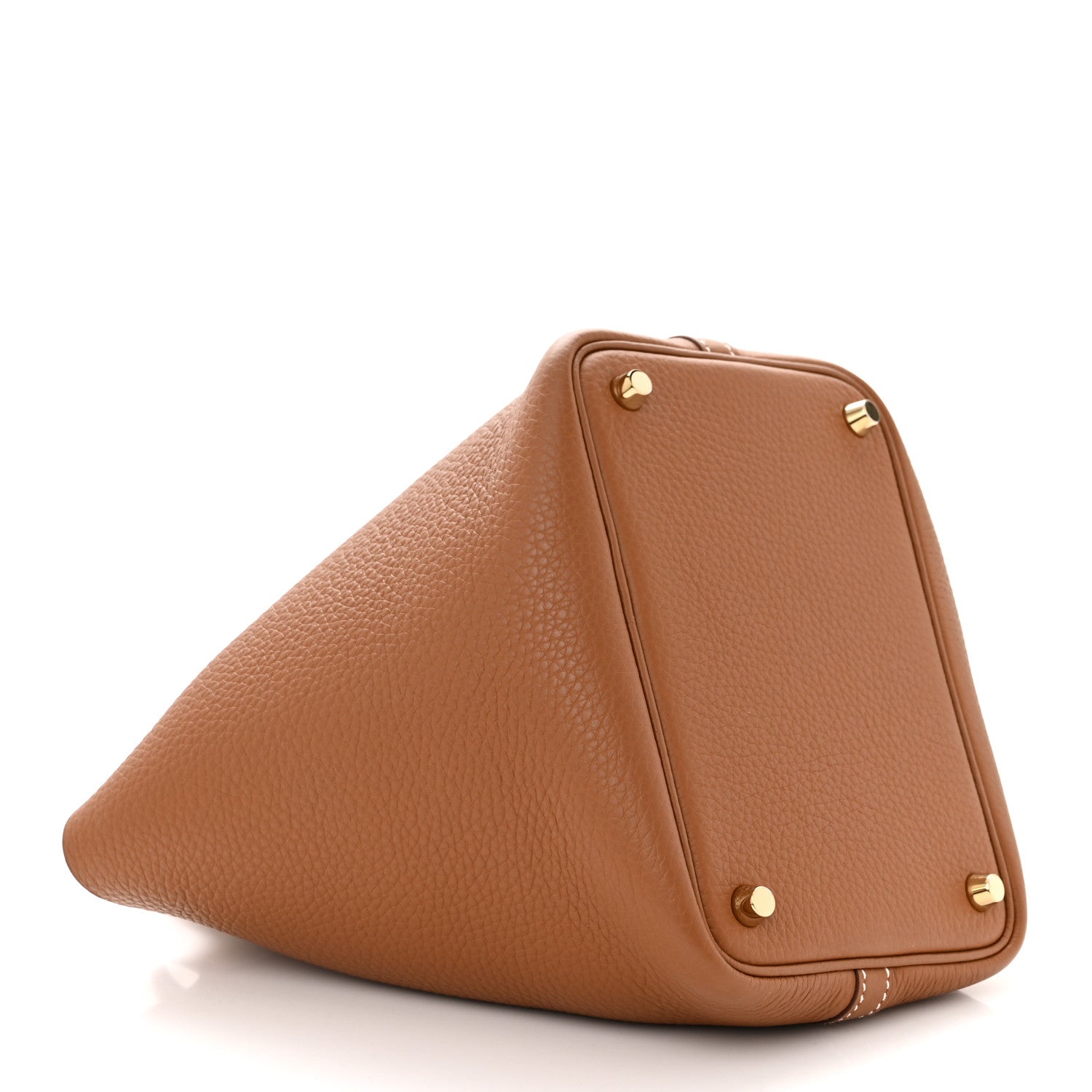 Hermes Taurillon Clemence Picotin Lock 18 PM Gold 4 of 12