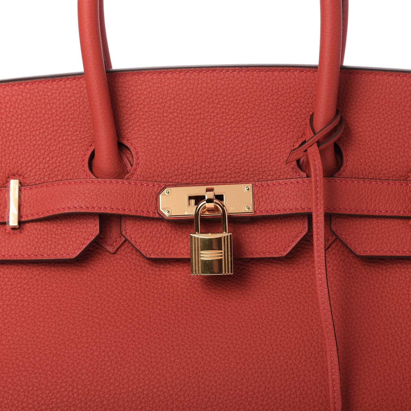 Togo Birkin 35 Rouge Tomate