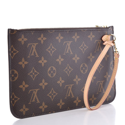 Louis Vuitton Monogram Neverfull MM GM Pochette 3 of 8